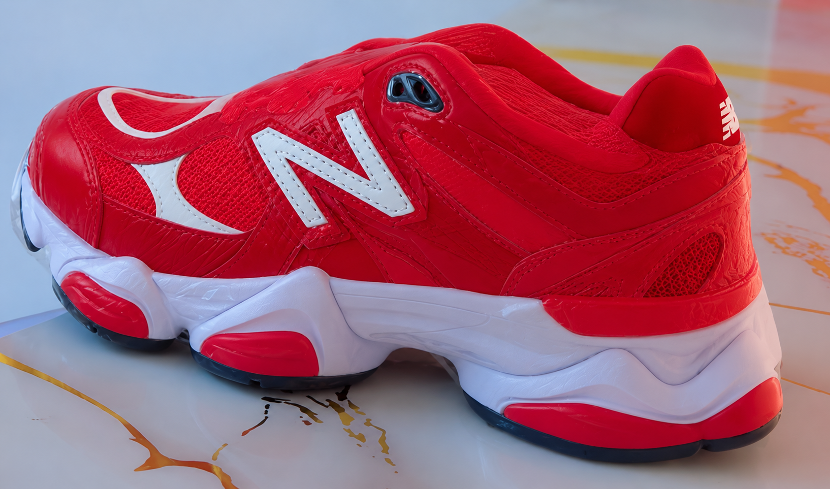 Red & White Lifestyle Sneakers